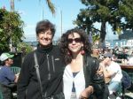 Susanna Mariotti with me in Sausalito several years ago. Haven't seen her since
