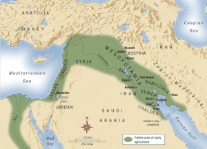 Fertile Crescent - beginnings of Agriculture and Ancient Civilization