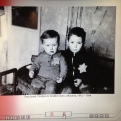 Two Lithuanian Jewish boys wearing stars. Did they survive?